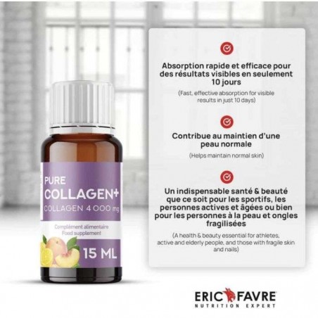 ERIC FAVRE pur collagène | 10 ampoules
