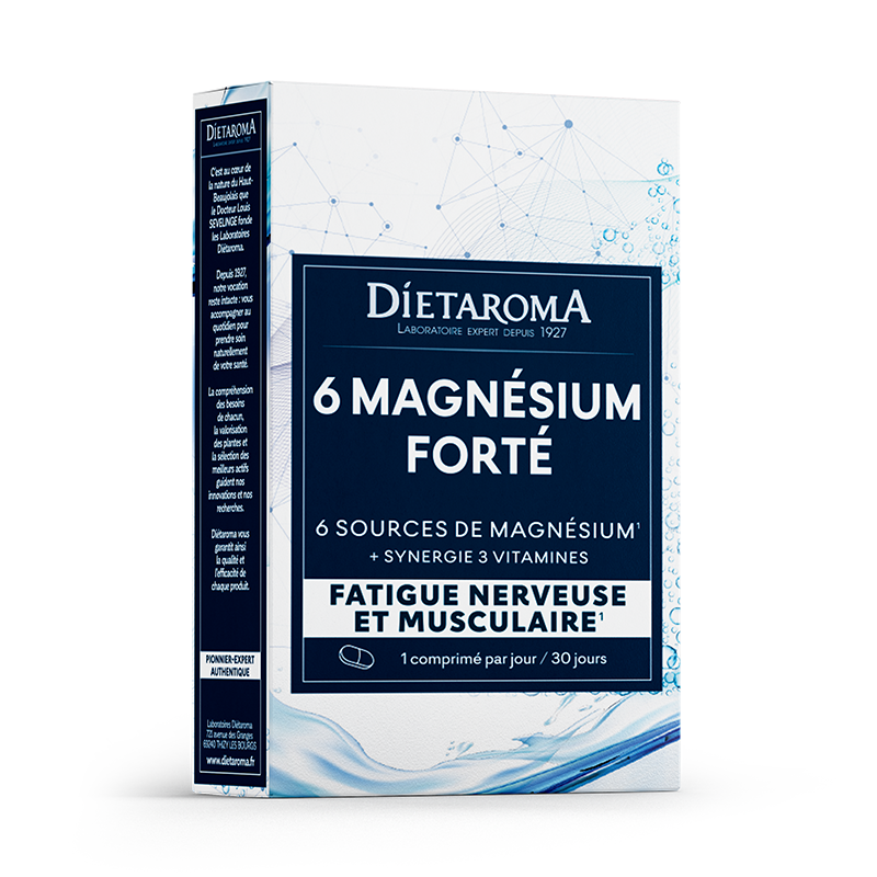 DIETAROMA 6 MAGNESIUM FORTÉ | 30 comprimés DIETAROMA 6 MAGNESIUM FORTÉ | 30 comprimés