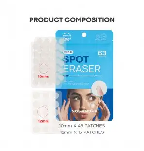 NOLAHOUR SPOT ERASER BLUE STEP PATCHES B63