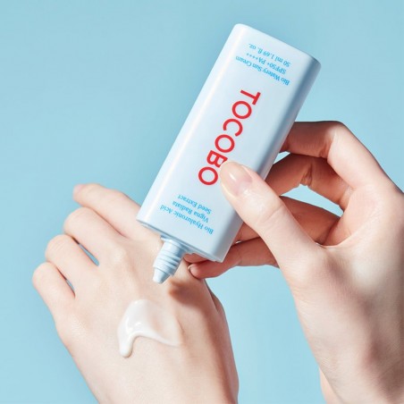 TOCOBO BIO WATERY SUN CREAM SPF50+ PA++++ HYALURONIC ACID VIGNA RADIATA SEED EXTRACT 50M
