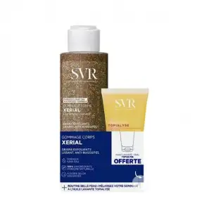SVR XERIAL GOMMAGE CORPS 100G + TOPIALYSE HUILE LAVANTE 55ML