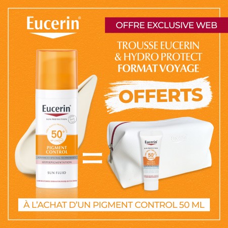 EUCERIN OFFRE SUN PROTECTION PIGMENT CONTROL Fluid Protection spf 50+|50 ml