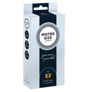 MISTER SIZE 53 PRESERVATIFS B10