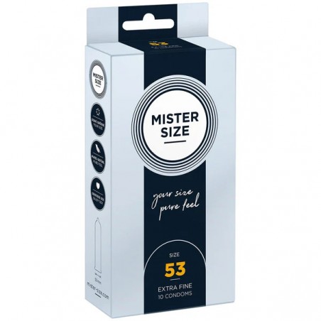 MISTER SIZE 53 PRESERVATIFS B10