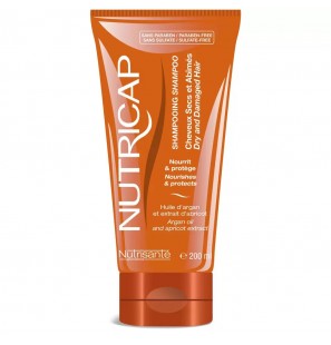 NUTRISANTE NUTRICAP SHAMPOOING CHEVEUX SECS ET ABIMES 200ML