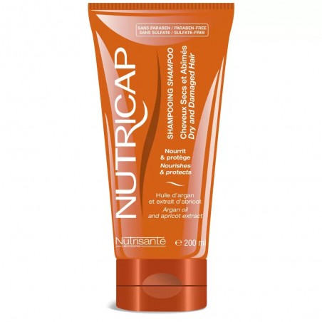 NUTRISANTE NUTRICAP SHAMPOOING CHEVEUX SECS ET ABIMES 200ML