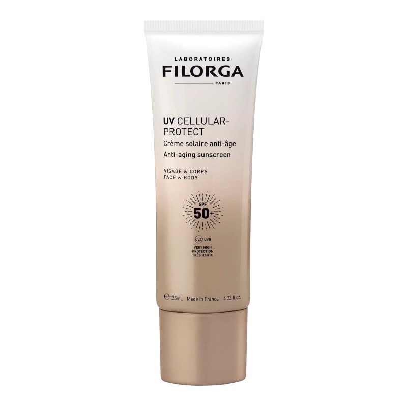 FILORGA UV CELLULAR PROTECT CREME SOLAIRE ANTI-AGE SPF50 125ML FILORGA UV CELLULAR PROTECT CREME SOLAIRE ANTI-AGE SPF50 125ML