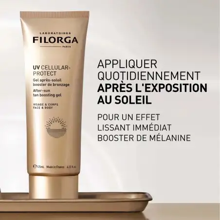 FILORGA UV CELLULAR PROTECT GEL APRES-SOLEIL BOOSTER DE BRONZAGE 125ML