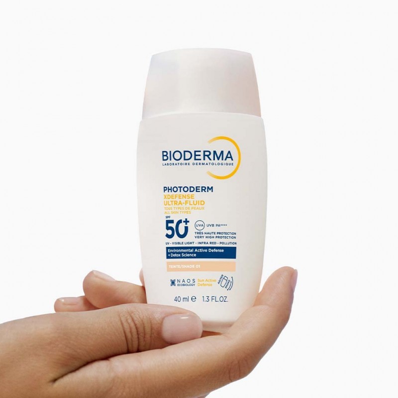 BIODERMA PHOTODERM XDEFENSE ULTRAFLUID SPF50+ TEINTE 01 40ML BIODERMA PHOTODERM XDEFENSE ULTRAFLUID SPF50+ TEINTE 01 40ML