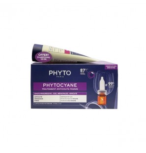 PHYTOCYANE TRAITEMENT ANTI-CHUTE FEMME CHUTE REACTIONNELLE 85% EFFICACITE