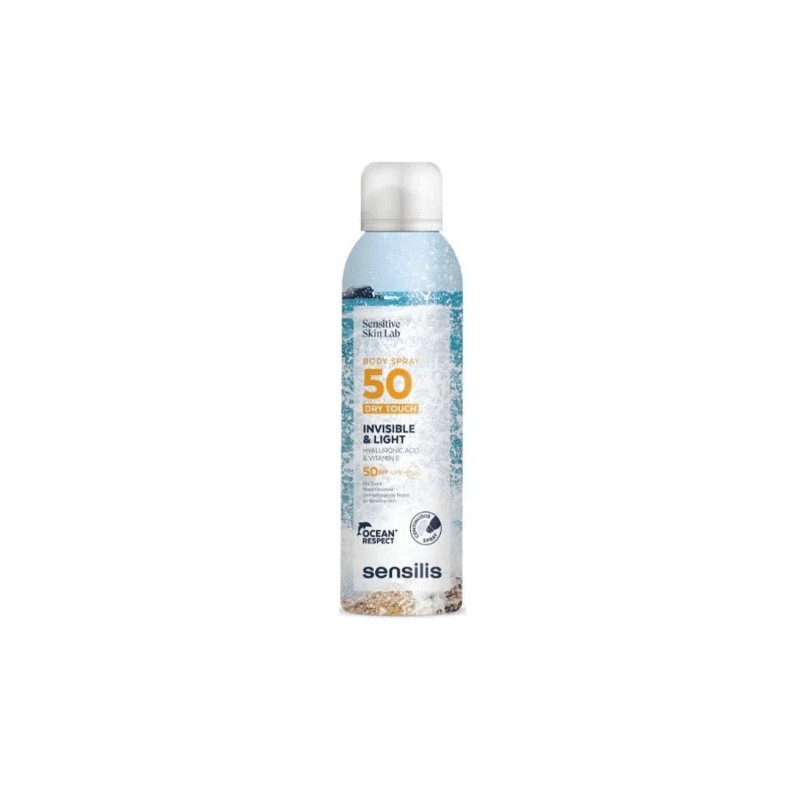 SENSILIS BODY SPRY DRY TOUCH SPF50+ INVISIBLE & LIGHT 200ML SENSILIS BODY SPRY DRY TOUCH SPF50+ INVISIBLE & LIGHT 200ML