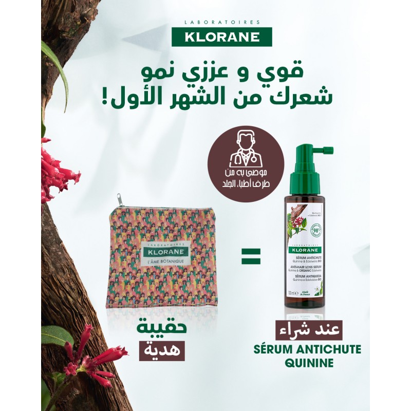 KLORANE OFFRE QUININE sérum à la Quinine & Edelweiss BIO | 100 ml KLORANE OFFRE QUININE sérum à la Quinine & Edelweiss BIO | 100 ml