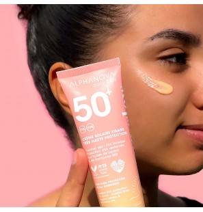 ALPHANOVA SUN GLOW DAILY SUN CREME SOLAIRE VISAGE SPF50+ 50ML
