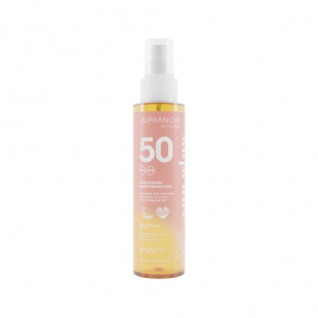 ALPHANOVA SUN GLOW DAILY SUN HUILE SOLAIRE SPF50 125ML