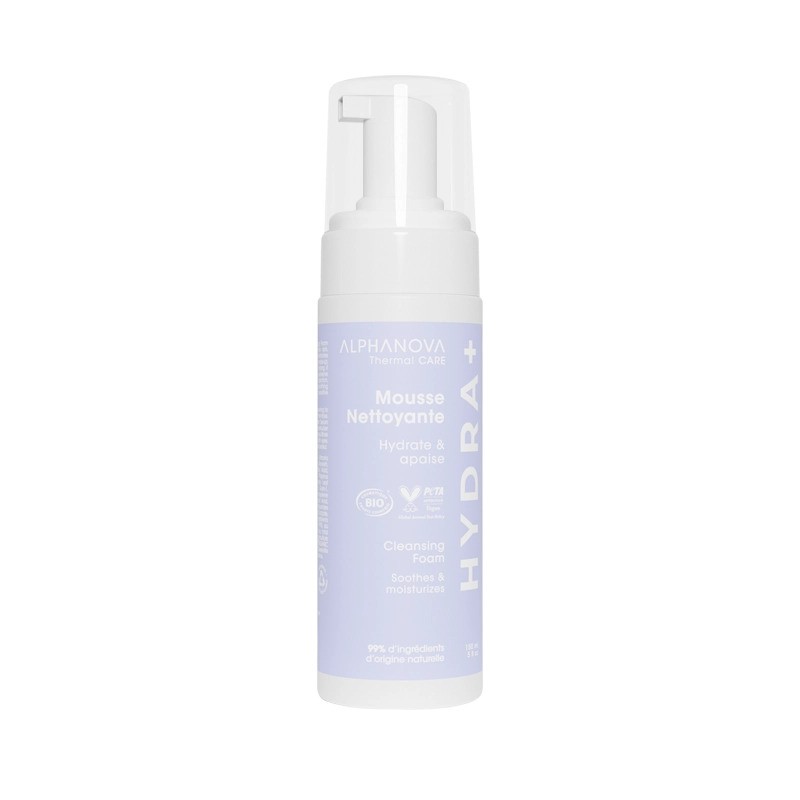 ALPHANOVA THERMAL CARE MOUSSE NETTOYANTE HYDRA+ 150ML ALPHANOVA THERMAL CARE MOUSSE NETTOYANTE HYDRA+ 150ML