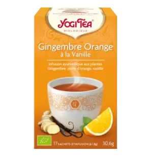 YOGI TEA Gingembre orange vanille