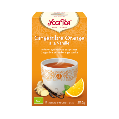 YOGI TEA Gingembre orange vanille