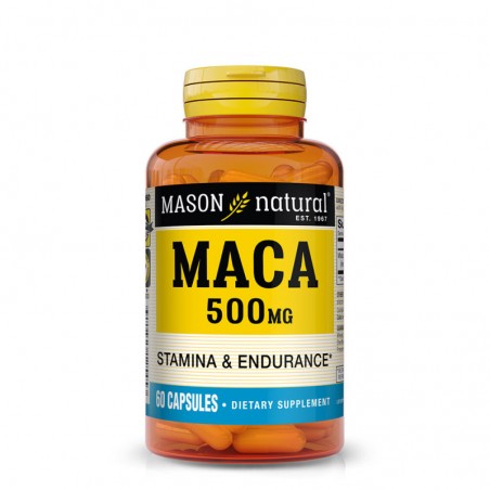 MASON NATURAL MACA 500MG B60 CAPSULES