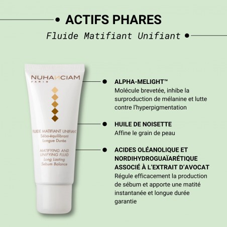 NUHANCIAM fluide matifiant 40 ml