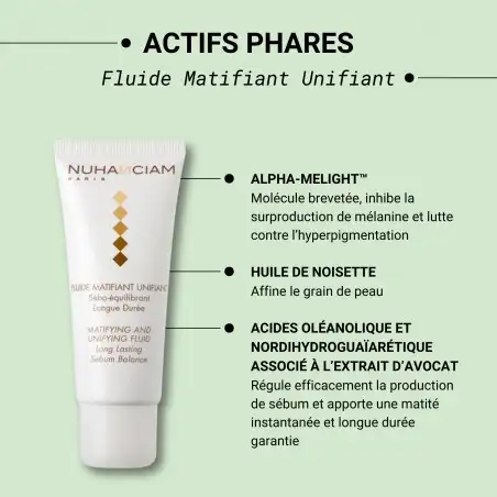 NUHANCIAM fluide matifiant 40 ml