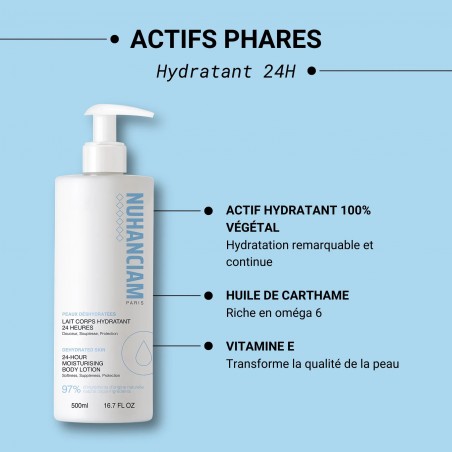 NUHANCIAM lait hydratant 24 H (500 ml)