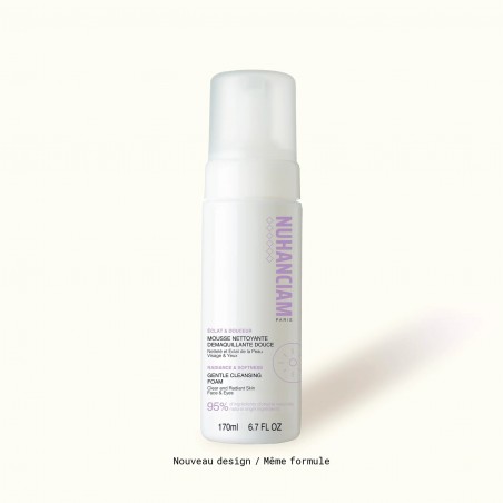 NUHANCIAM mousse nettoyante douce 170 ml
