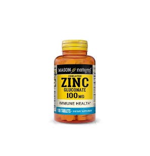 MASON NATURAL CHELATED ZINC 50 MG 100 COMPRIMES