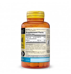 MASON NATURAL CALCIUM 500MG AVEC VITAMIN D3 B100COMP