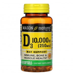 MASON NATURAL D3 10.000IU B30 GELULES
