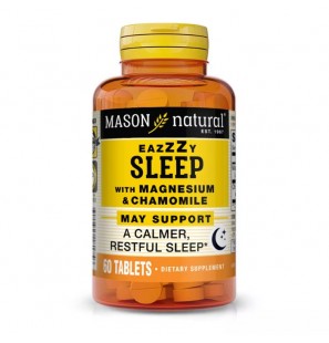 MASON NATURAL EAZZZY SLEEP MAGNESIUM CHAMOMILE B60 COMPRIMES