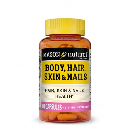 MASON NATURAL BODY HAIR SKIN NAILS B60 CAPSULES