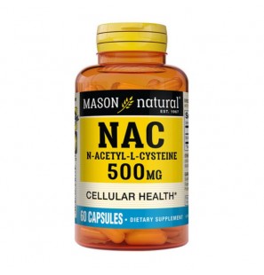 MASON NATURAL NAC 500MG B60 CAPSULES