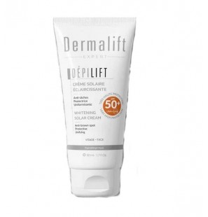 DERMALIFT DEPILIFT CREME SOLAIRE ECLAIRCISSANTE SPF50 50ML
