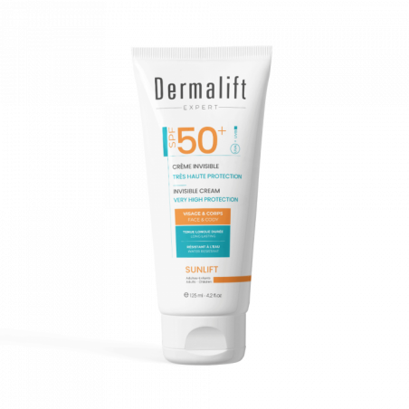 DERMALIFT SUNLIFT SPF50+ CREME INVISIBLE 125ML
