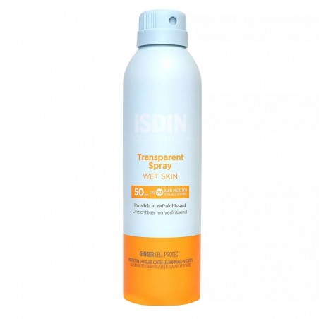 ISDIN FOTOPROTECTEUR Transparent Spray Wet Skin spf 50+ | 200 ml
