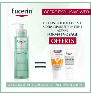 EUCERIN OFFRE DERMOPURE gel nettoyant | 200 ml