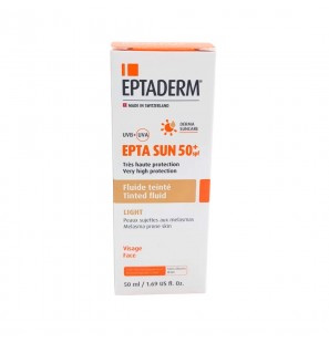 EPTADERM EPTA SUN SPF50+ TEINTE CLAIR 50ML