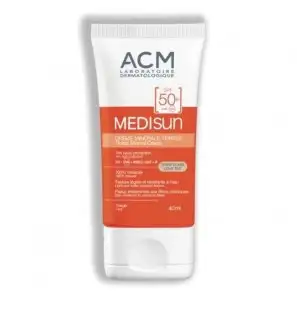 ACM MEDISUN CREME MINERALE TEINTEE TEINTE CLAIRE SPF 50+ 40ML
