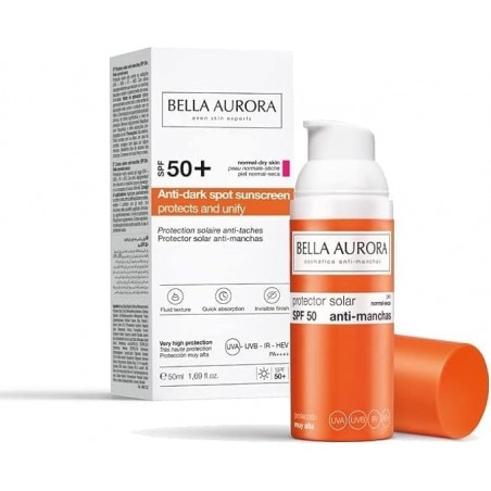 BELLA AURORA ANTI DARK SPOT SUNSCREEN SPF50+ 50ML