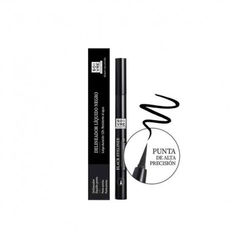 SOIVRE EYELINER LIQUIDE NOIR 1.1ML