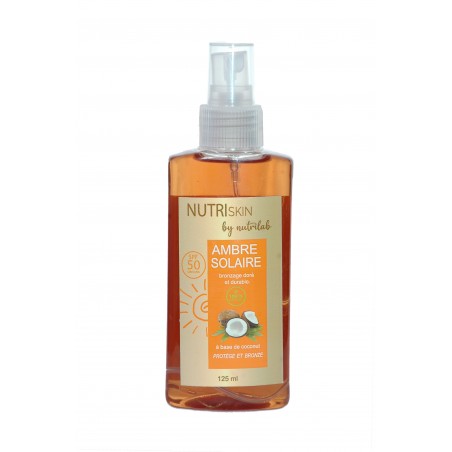 NUTRISKIN BY NUTRILAB AMBRE SOLAIRE SPF50 125ML