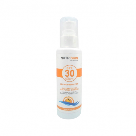 NUTRISKIN LAIT SOLAIRE SPF30 125ML