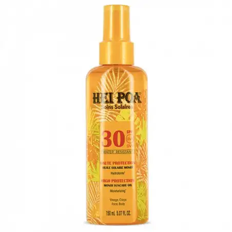 HEI POA HUILE SOLAIRE MONOI HYDRATANTE SPF30 VISAGE ET CORPS 150ML