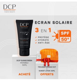 DCP OFFRE SUNCREEN crème solaire invisible spf50+ | 50 ml