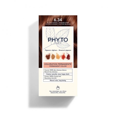 PHYTO COLOR N6.34 BLOND FONCE CUIVRE