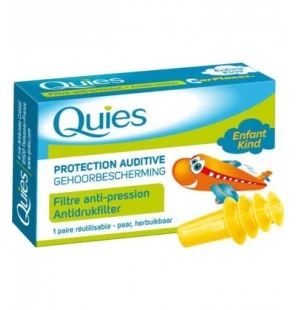 Quies protection auditive spéciale avion enfant B1 paire