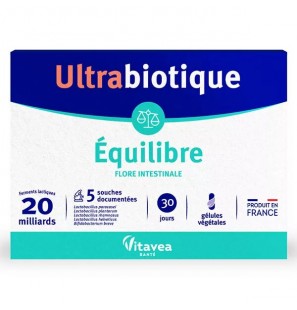 ULTRABIOTIQUE EQQUILIBRE BALANCE B30 GELULES
