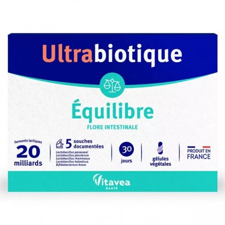 ULTRABIOTIQUE EQQUILIBRE BALANCE B30 GELULES