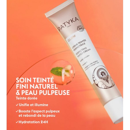 PATYKA GLOW CREME TEINTEE PERFECTRICE DOREE 40ML