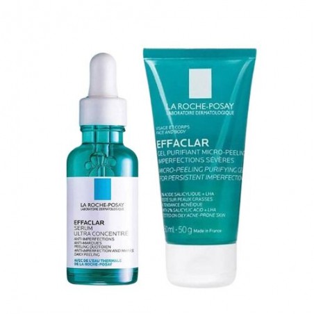 LA ROCHE POSAY Effaclar Sérum Ultra Concentre 30ml + Effaclar Gel Micro 50ml